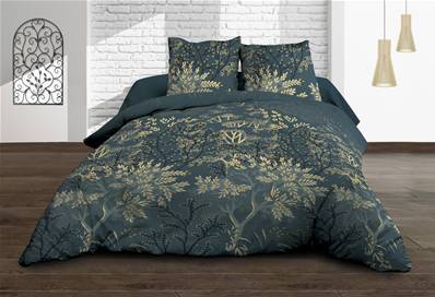 Parure 4 pièces <BR>Pur coton 57 fils <BR>Hevea